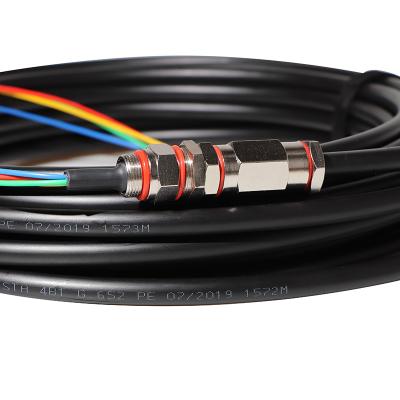 China 4 6 8 12 24 cabos de remendo blindados impermeáveis exteriores Jumper Wire Cable da trança da fibra ótica de 36 núcleos à venda