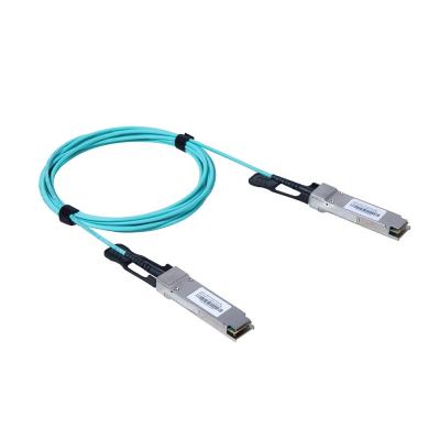 Chine 40G QSFP+ au câble à fibres optiques actif 1m, 3m, 5m, 10m de QSFP+ AOC à vendre