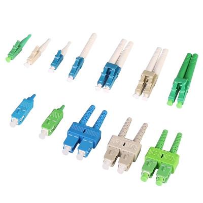 China SC LC ST FC MTRJ Fiber Optic Connector for FTTH FTTB FTTX Network for sale