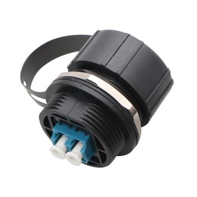 China Duplex Outdoor Water-Proof Fiber Optic IP67 Odva LC Adapter for sale