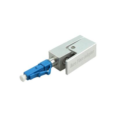China Optical FC SC ST LC Bare Fiber Adapter for bare fiber OTDR testing for sale
