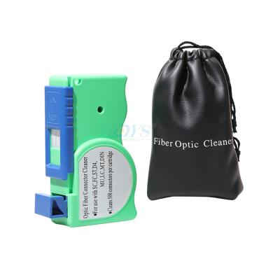 China Faser-Optik- Reinigungs- Kasten-Verbindungsstück-Reiniger aus optischen Fasern/Faser Optik-Reinigungskassette Conector, 500mal Kassetten-Reiniger zu verkaufen