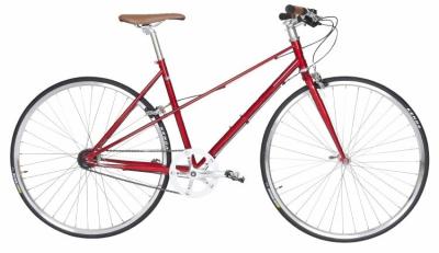 China Stylish Custom Design Red Kenda Tyres Bicycle 700C With Alloy Rim / Hub for sale