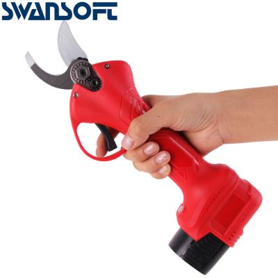 China Swansoft WS-01 Farm / Orchard 2.5cm Electric Pruning Shears logo custom for sale