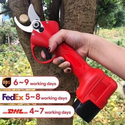 China 25mm New Design Electric Li-Battery Pruning Electric Scissors Tree Pruner Shears With Shear Diameter For Sale for sale