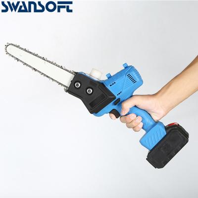 China Corded Chain Saws 21V professional 7 inch portable mini electric start chainsaw for sale