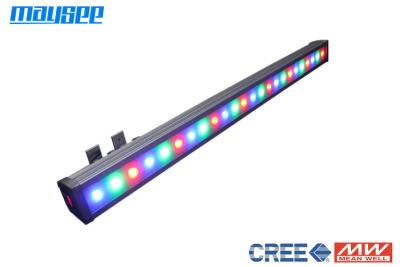 Κίνα IP65 RGB Πολύχρωμο LED τοίχο εκτοξευτήρα ύδατος φώτα με 1 μέτρο 36pcs Κρι Leds προς πώληση