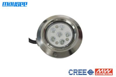 China 6x3w RGB Underwater LED Boat Lights with 316 Stainless Steel / DMX Controller for sale
