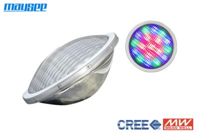 Chine Haute luminosité en acier inoxydable 316 25w RVB PAR56 Lampe LED pour piscine à vendre