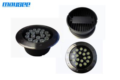 China Recessed Aluminum RGB 18x1w LED Underground Lights Anti Dust For Garden for sale