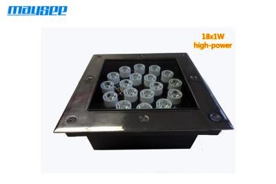 China RGB Farbwechsel LED-Bodeneinbauleuchten, LED-Garten-Bodenleuchten IP68 zu verkaufen