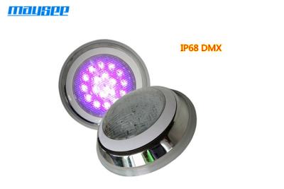 China 316 Stainless Steel 6w Surface Mounted LED Pool Light With Wifi Controlling for sale