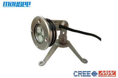 China Ángulo ajustable impermeable RGB LED bajo el agua de la charca Luces 9 vatios, ROHS en venta