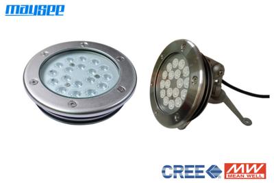China Cree 316 Stainless Steel Pool Lamps Underwater Led Lighting For Fountains for sale