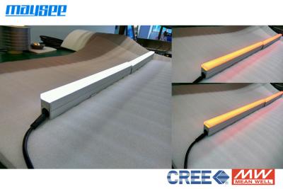 China RGB color changing LED linear Wall Washer light with acrylic diffuser for sale