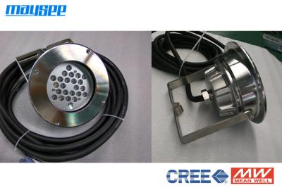 China Embedded / Surface Mounting Cree Underwater Pond Led Lights For Swimming Pool for sale