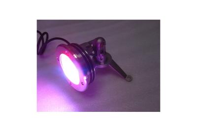 China Embedded Sleeve Waterproof RGB LED Pond Lights , LED Swimming Pool Lights for sale