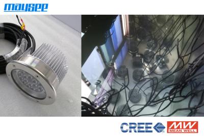 China Stainless Steel Vessel Warehouse LED Flood Light 18W 24VDC IP68 Waterproof en venta
