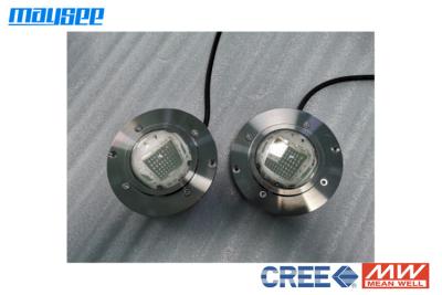 China Warm White 3000k LED Surface Mounted Pool Light Underwater 5m Deep for sale