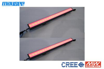 China 12 Watt Slim Linear LED Wall Washer , Landscape Color Changing Led Wall Washer for sale
