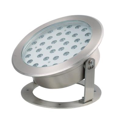 China Pure White 36W CREE LED Pool Light Underwater LED Pond Light Stainless Steel Material for sale