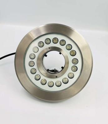 China 24W Underwater LED Fountain Light For Decoration Pool Waterfall Landscape Fixture for sale