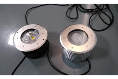 China A instalação encaixada 24w exterior conduziu a tampa de aço inoxidável das luzes de Inground à venda