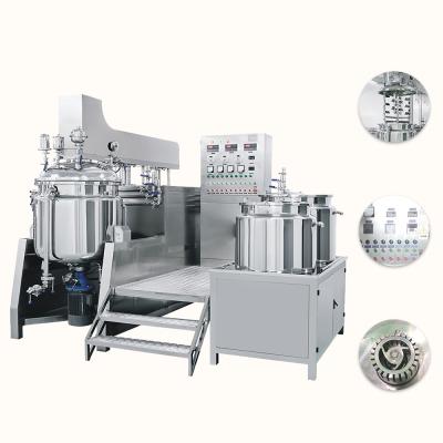 China Mezclador Farmaceutico Fabricantes Calor De La Maquina Mezcla Cuidado Piel Dos Fase Planta Fabricacion Lociones en venta