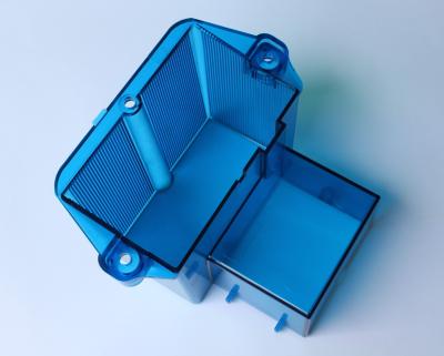 China Single / multi Color custom plastic moulding Blue Box  200x300mm for sale