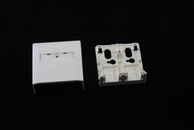 China Television Cable Connector for Fiber Optic Parts in white color for sale