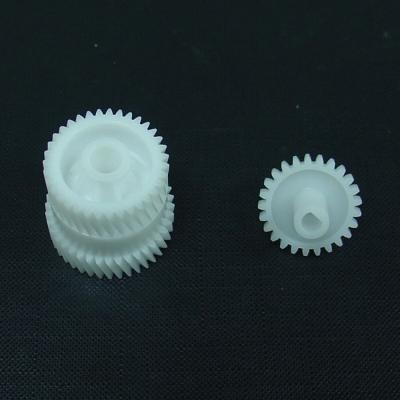 China Angle plastic gear box Gear Wheel from Plastic Gear Moulding in white for sale