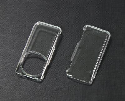 China Parte superior plástica de lustro das peças do molde de Transperant e tampa inferior no PC à venda