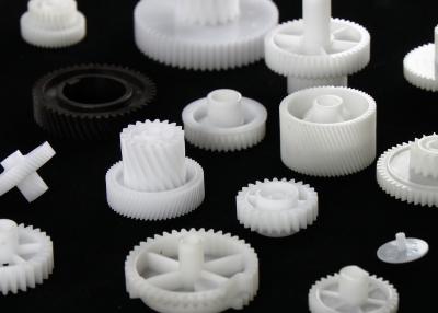 China Different size Gears custom molded plastic parts HASCO Standard for sale