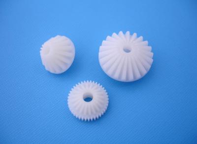 China Plastic Gear Bevel Gear Plastic Injection Moulding Parts Material POM for sale