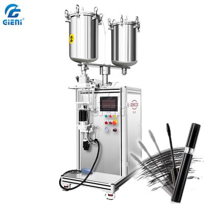 China Dual Nozzle Mascara Lip Gloss Filling Machine With 20L Tank for sale