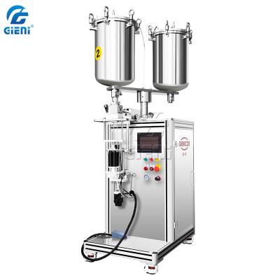 China Stainless Steel Tank Mascara Filling Machine With Two Nozzles for sale