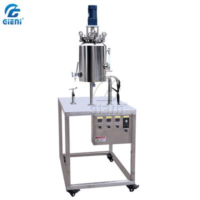 China Hand Manual Type Lip Balm Pouring Machine With 20L Heating Stirring Tank for sale