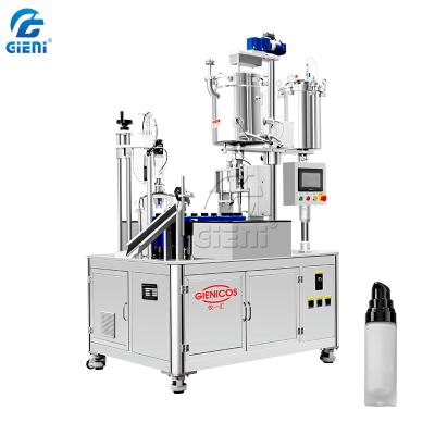 China Economic Type Mascara Filling Machine With 20L Double Tank for sale