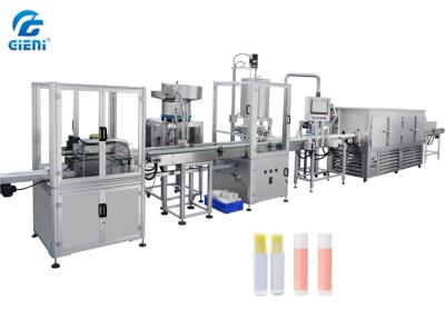 China 4 Nozzles Lip Balm Manufacturing Equipment Linear Type Full Automatically for sale