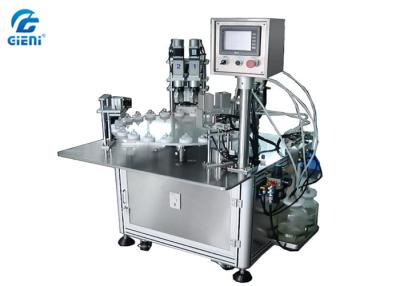 China Rotary Vacuum Liquid Cosmetic Filling Machine For Nail Polish And Perfume for sale