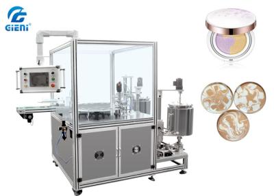 China High Speed Cosmetic Filling Machine , Patterned Foundation Paste Filling Machine for sale