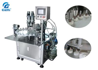 China Two Nozzles Essential Oil Filling Machine 30 Bottles Per Minute , 3 Persons Operator for sale