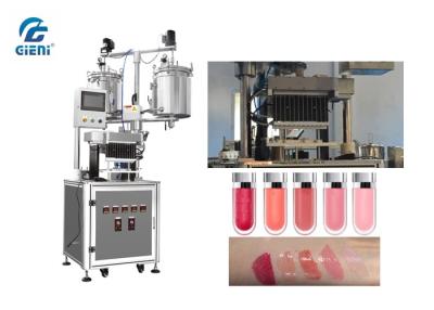 China 20L Double Layer Tank Lip Gloss Production Machine With Servo Motor for sale