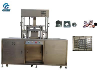 China 6 Cavities Press Mold Compact Powder Press Machine For 59MM Pan Size for sale