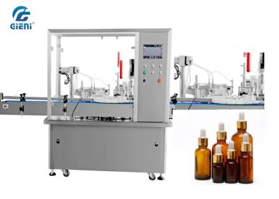 China Máquina de rellenar líquida automática de la alta precisión para el envase de cristal del aceite esencial en venta