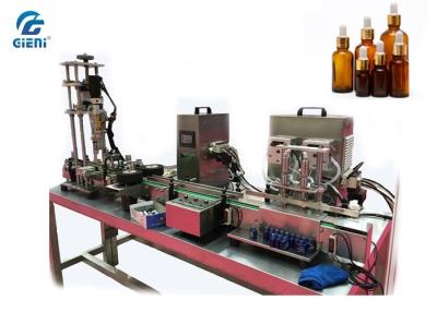 China Semi - Auto Essential Oil Liquid Cosmetic  Filling Machine With Peristaltic Pump for sale