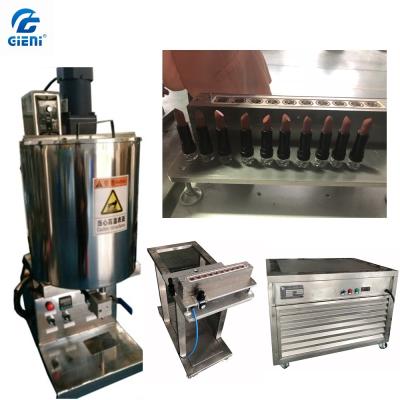 China Color Cosmetic Lipstick Manufacturing Equipment With Silicone Lipstick Mould for sale