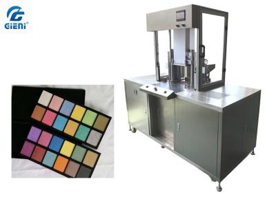 China Color Cosmetic Powder Press Machine , Eyeshadow Compact Powder Pressing Machine for sale