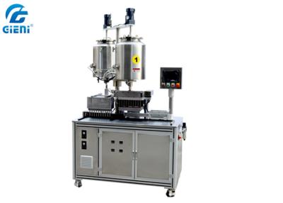 China Newly Designed 10 Nozzles Lipstick Hot Filling Machine with 2 Tanks for sale