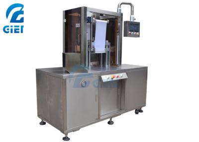 China Embossed Cosmetic Powder Compacting Press Machine 40bar for sale